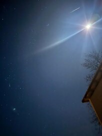 December sky in the Ozarks