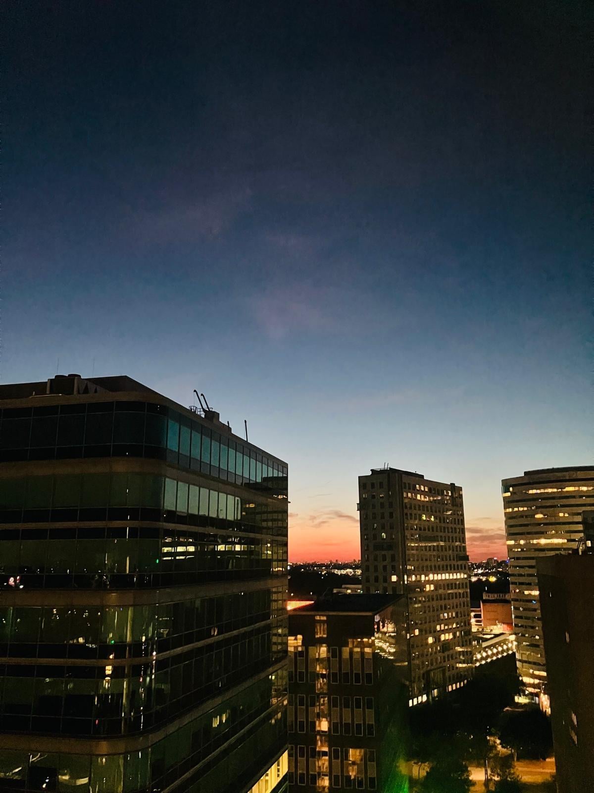Ausblick aus der 17. Etage