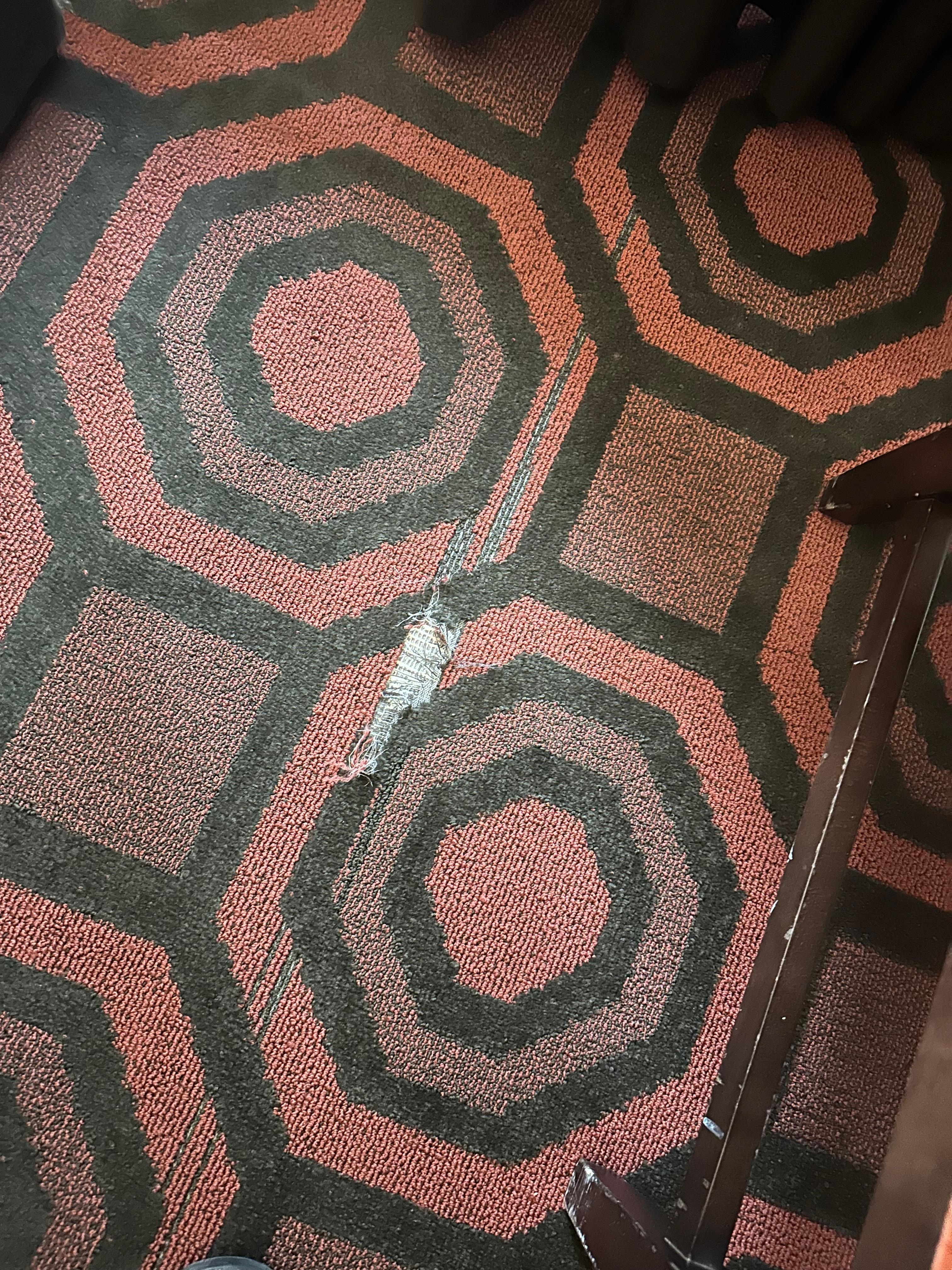 Carpet damage