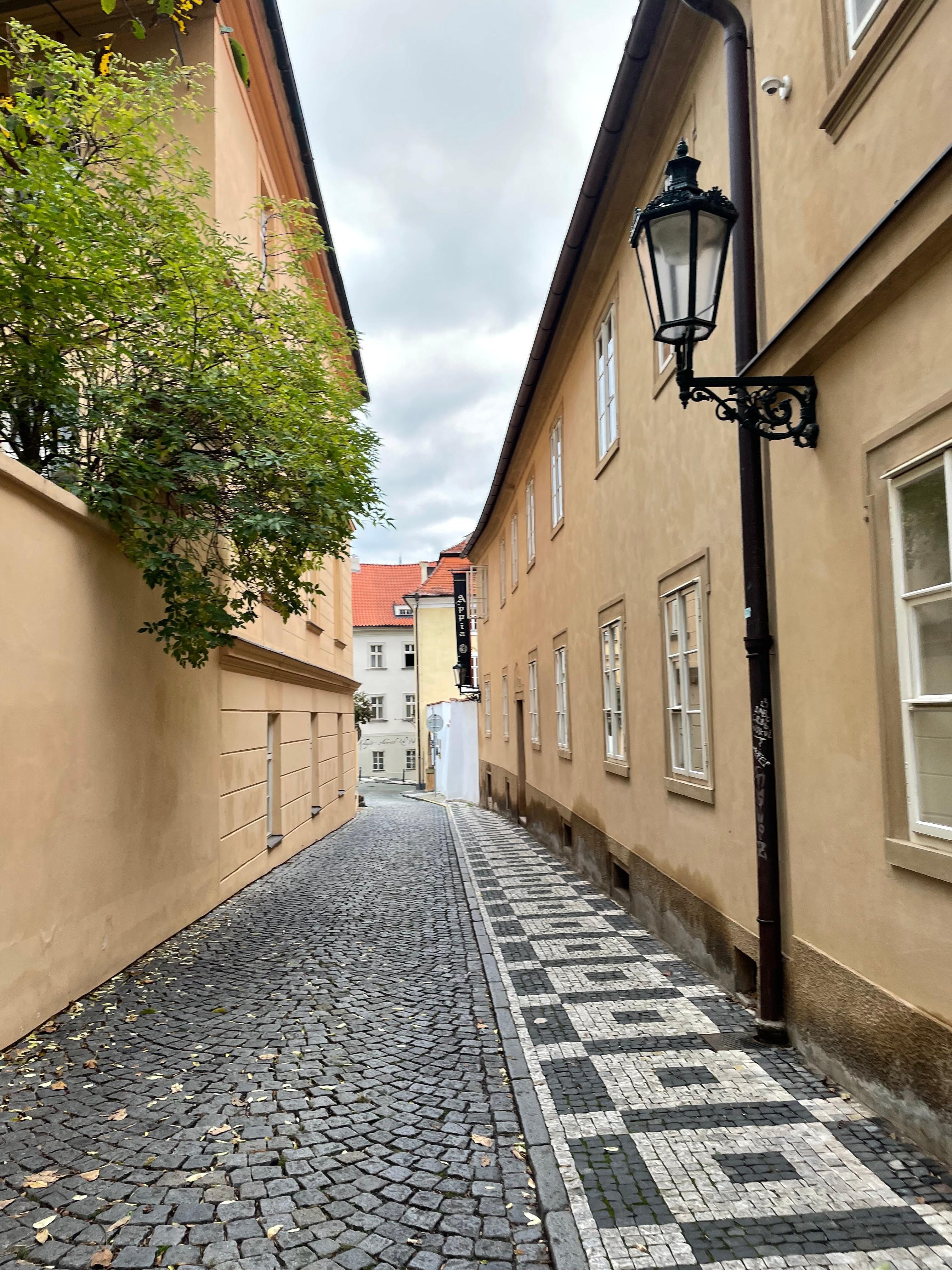 Old world charm outside the door