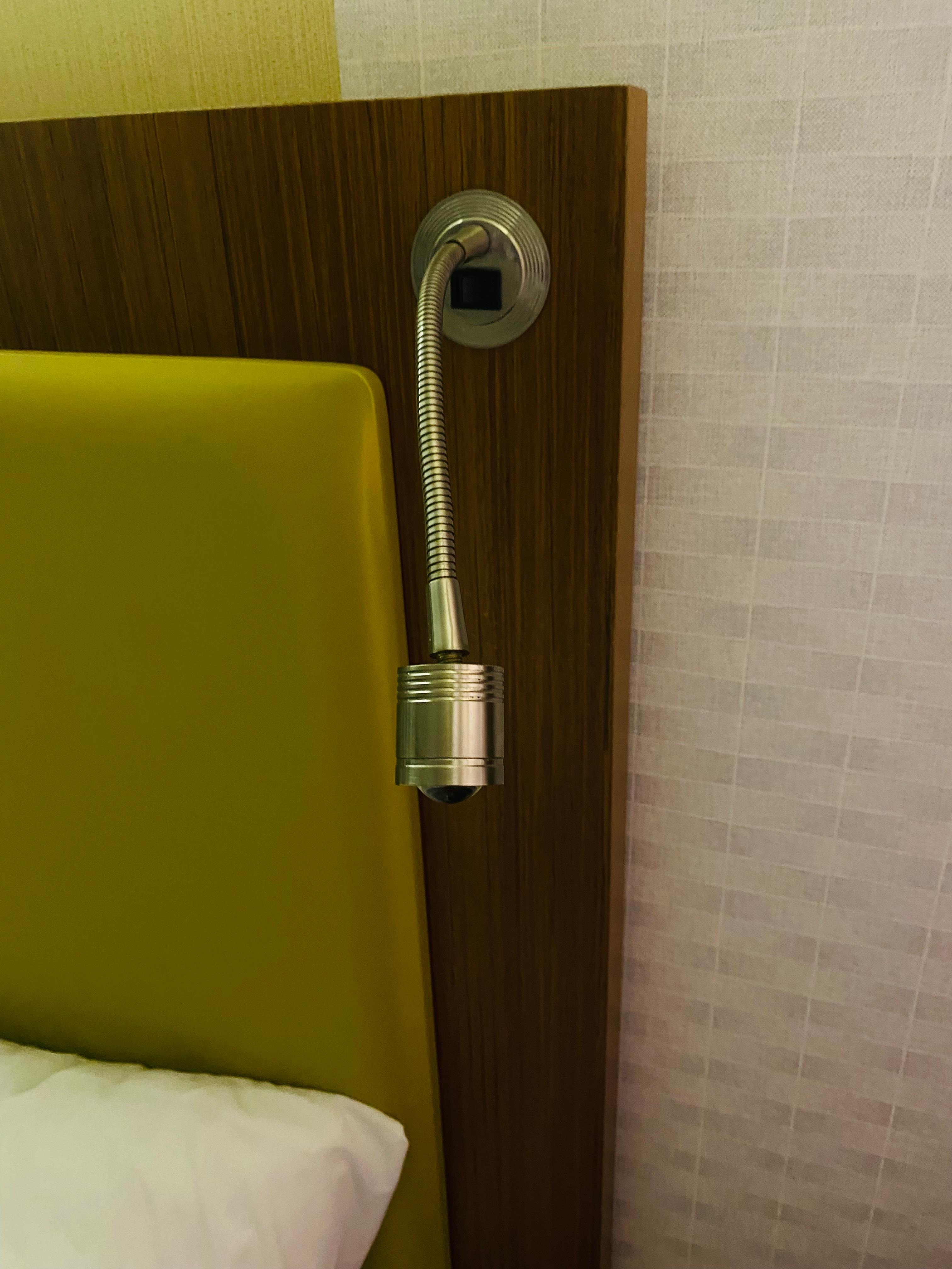 Broken light fixture. 