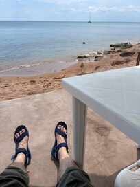 Direkt am Strand