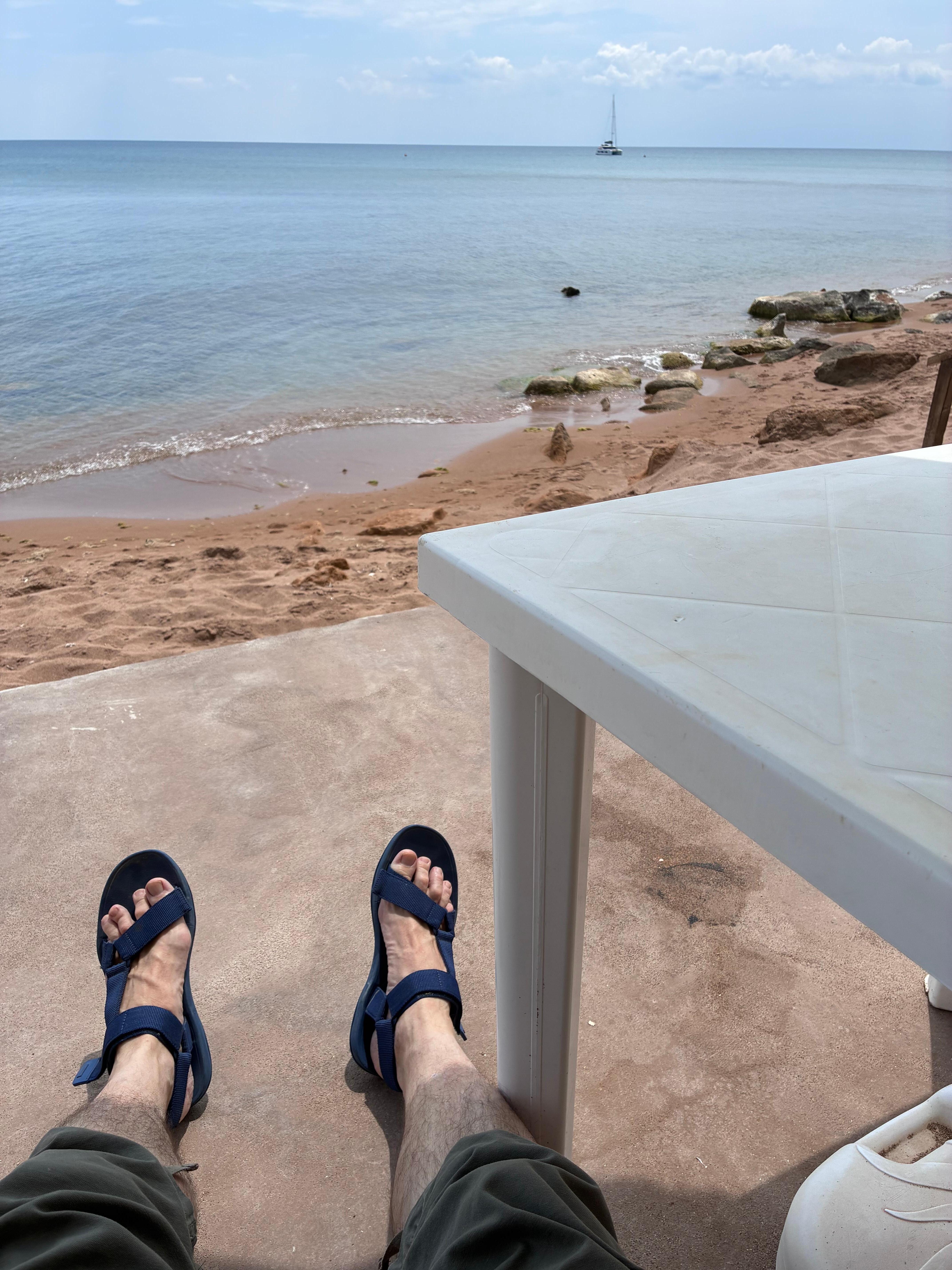 Direkt am Strand
