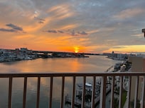 Sunrise from the balcony