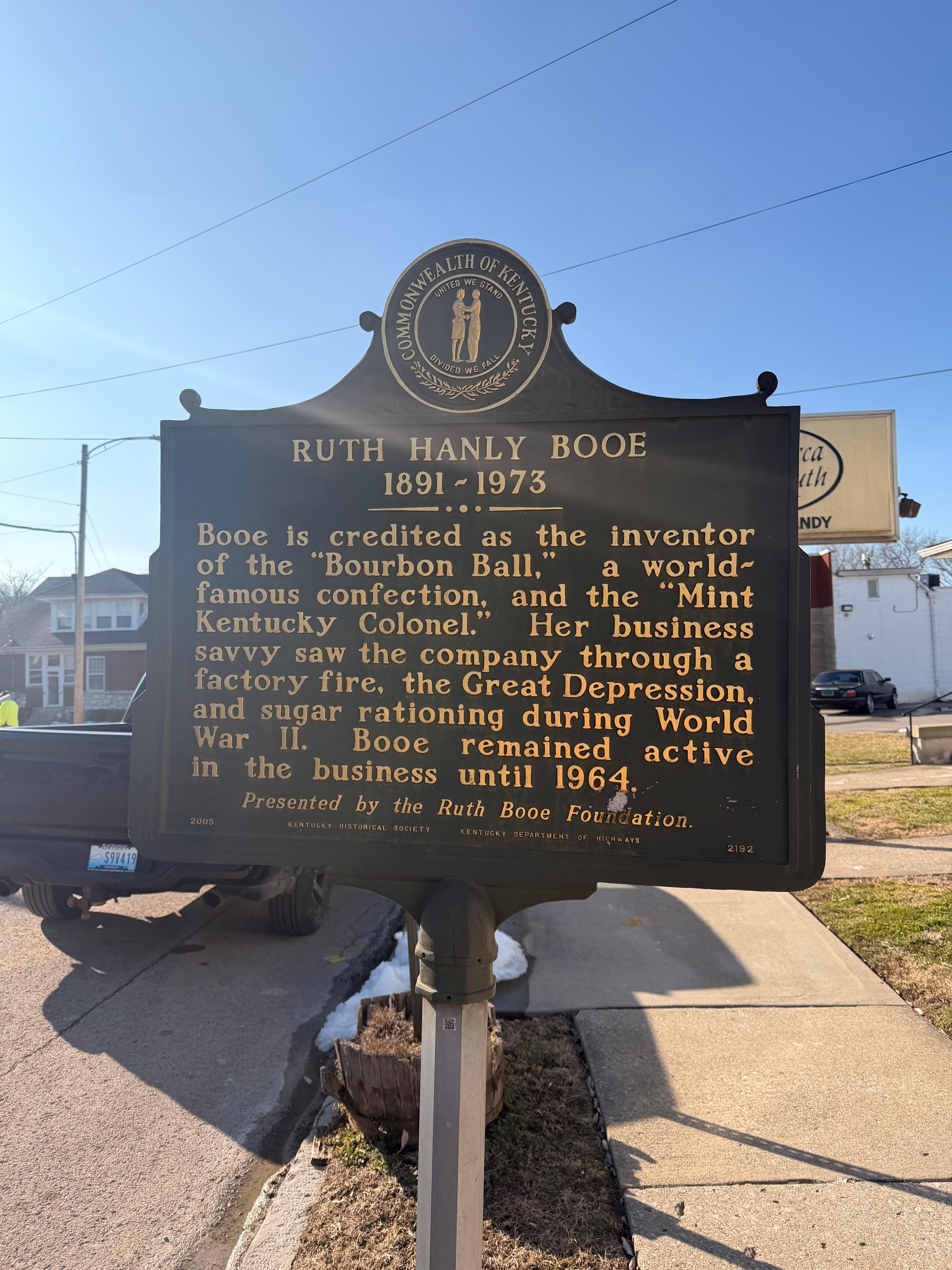 Rebecca Ruth chocolate tour. Famous bourbon balls