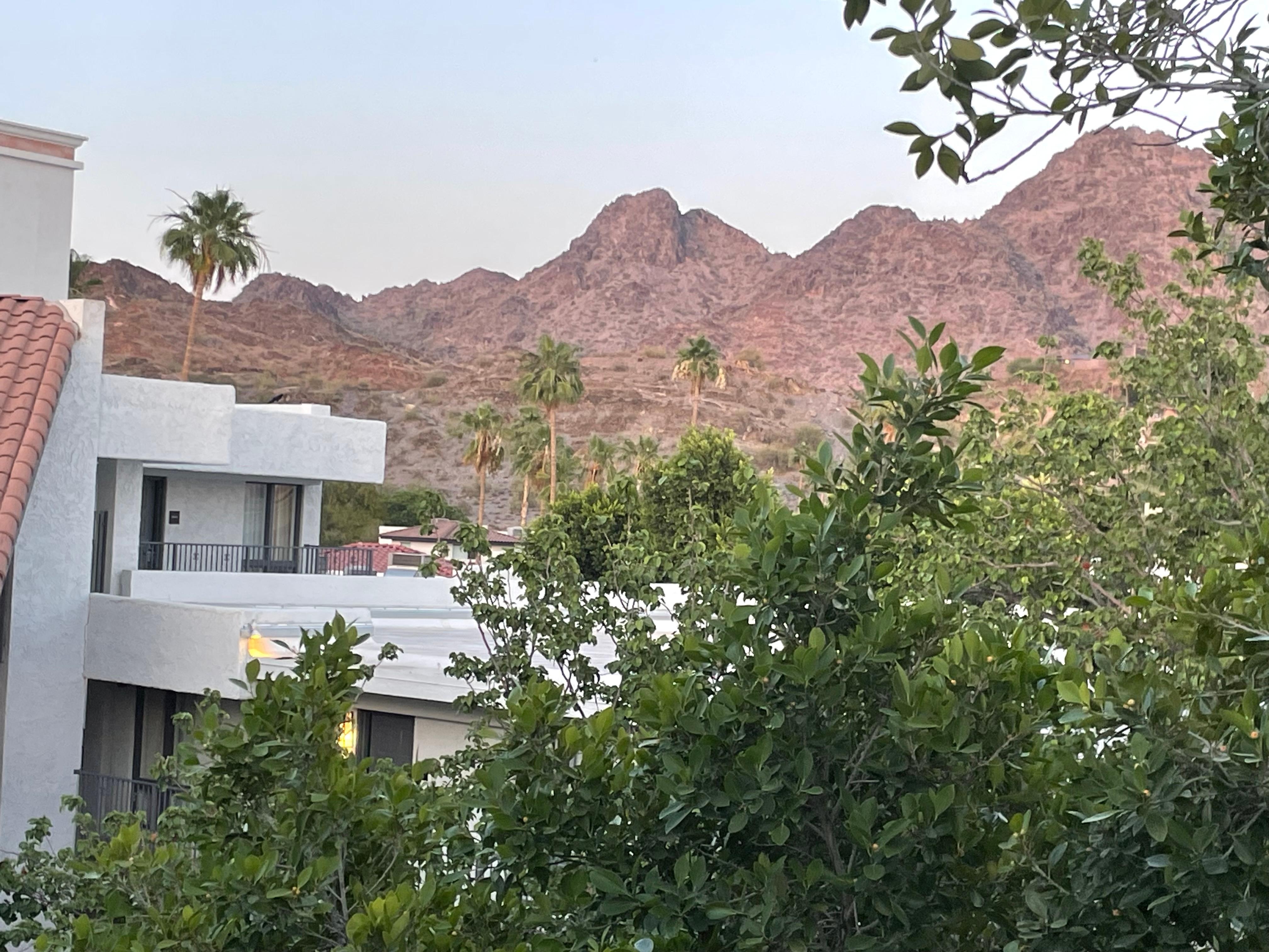 Great view from my balcony. 