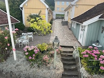 Utsikt från balkong