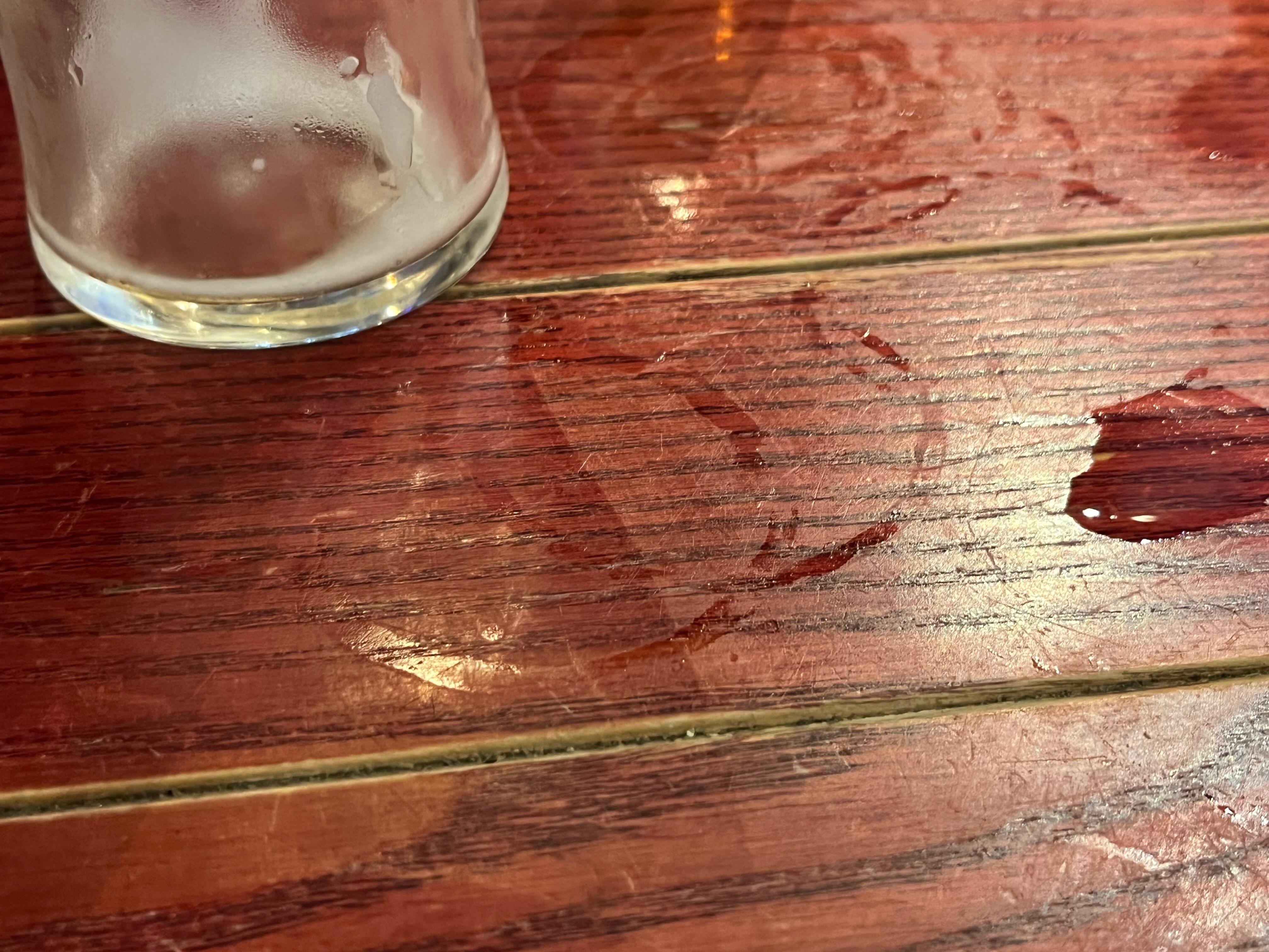 Dirty tables