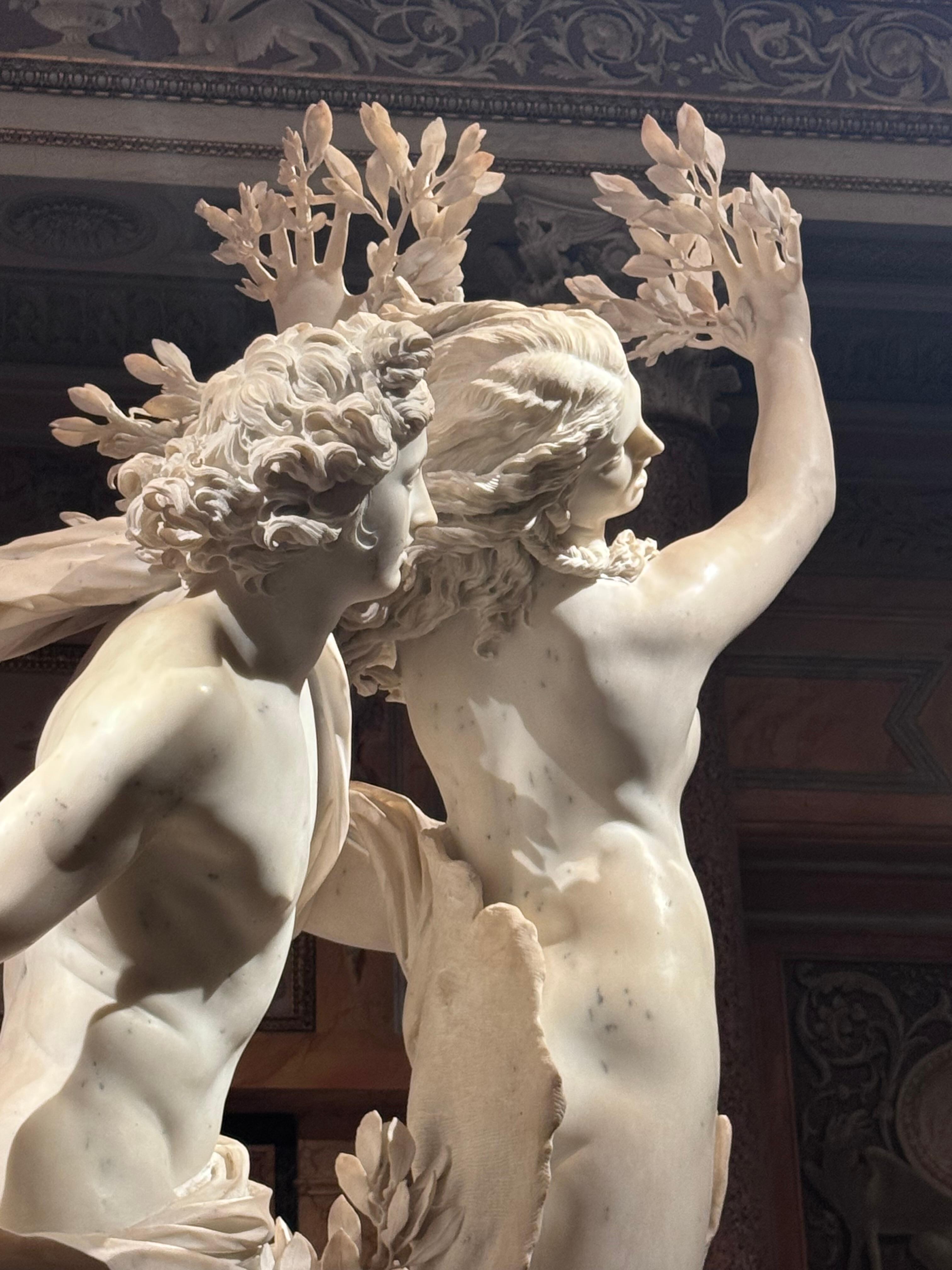 Bernini statue at Borghese