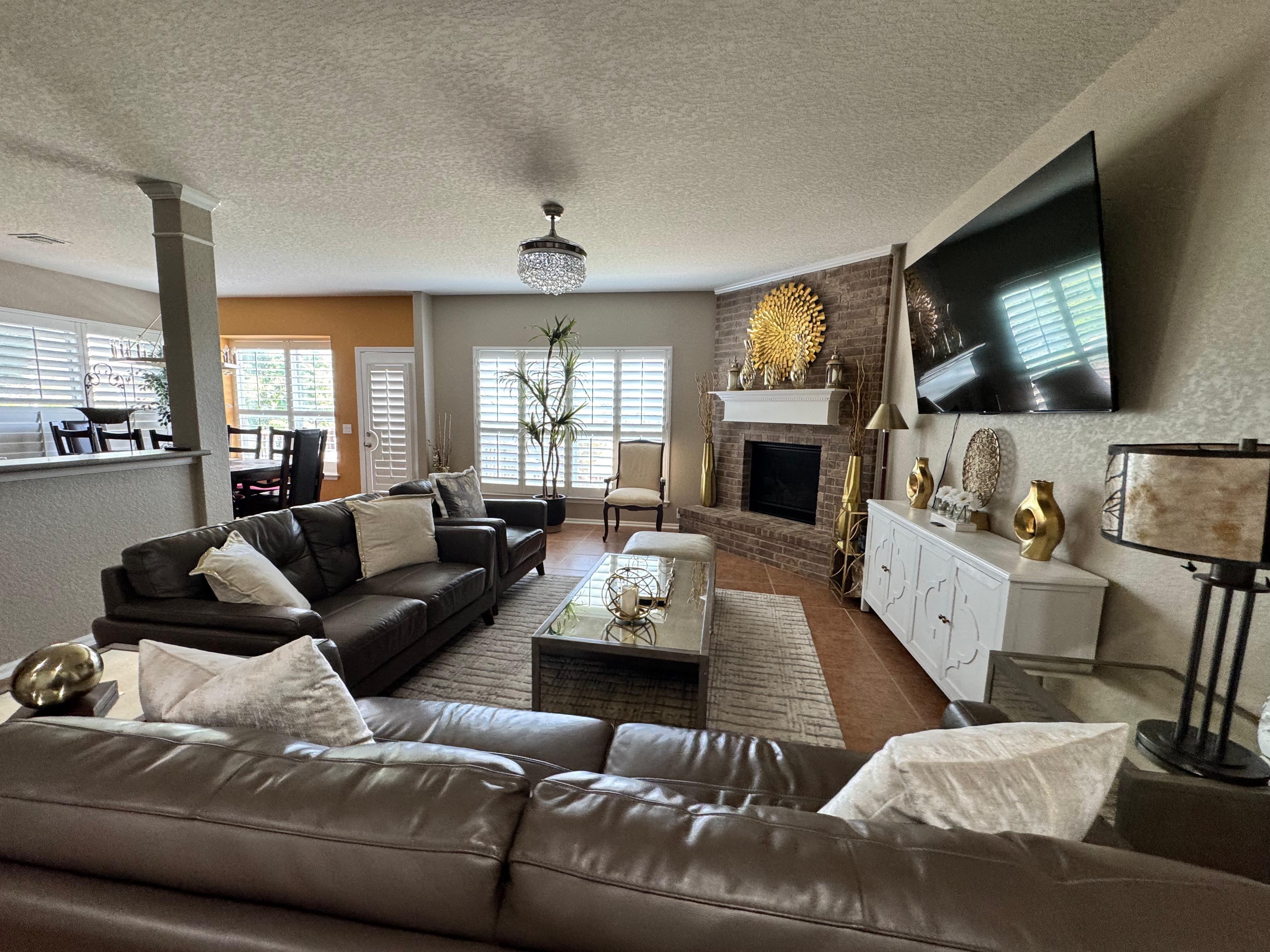 Downstairs living room 