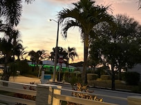 Our view from the front patio. So many friendly people and pets and such a wonderful neighborhood for walking.