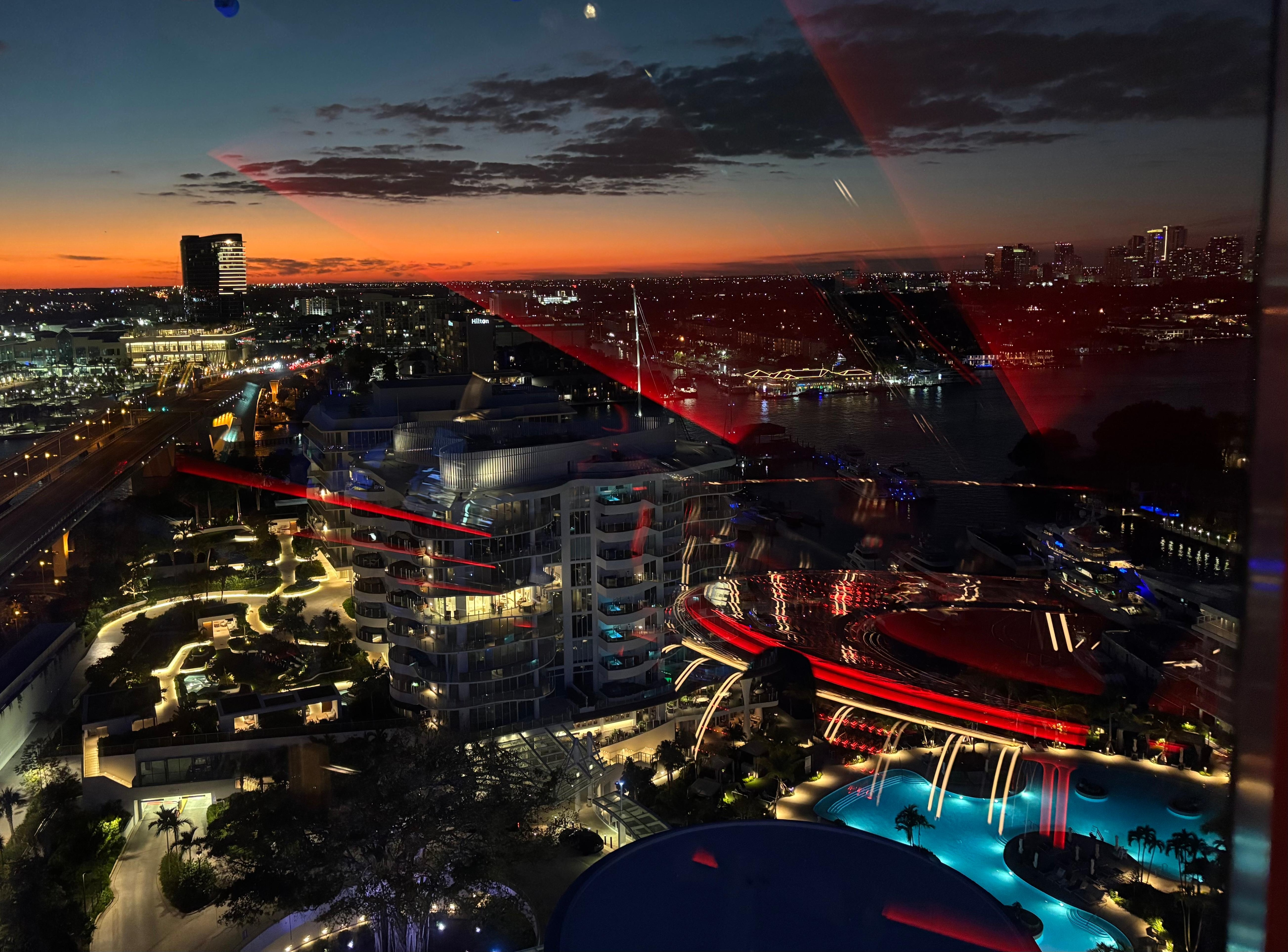 View from Pier Top Bar. 