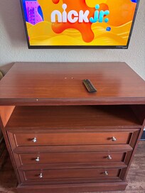 Old and outdated and it was suppose to be an upgraded room