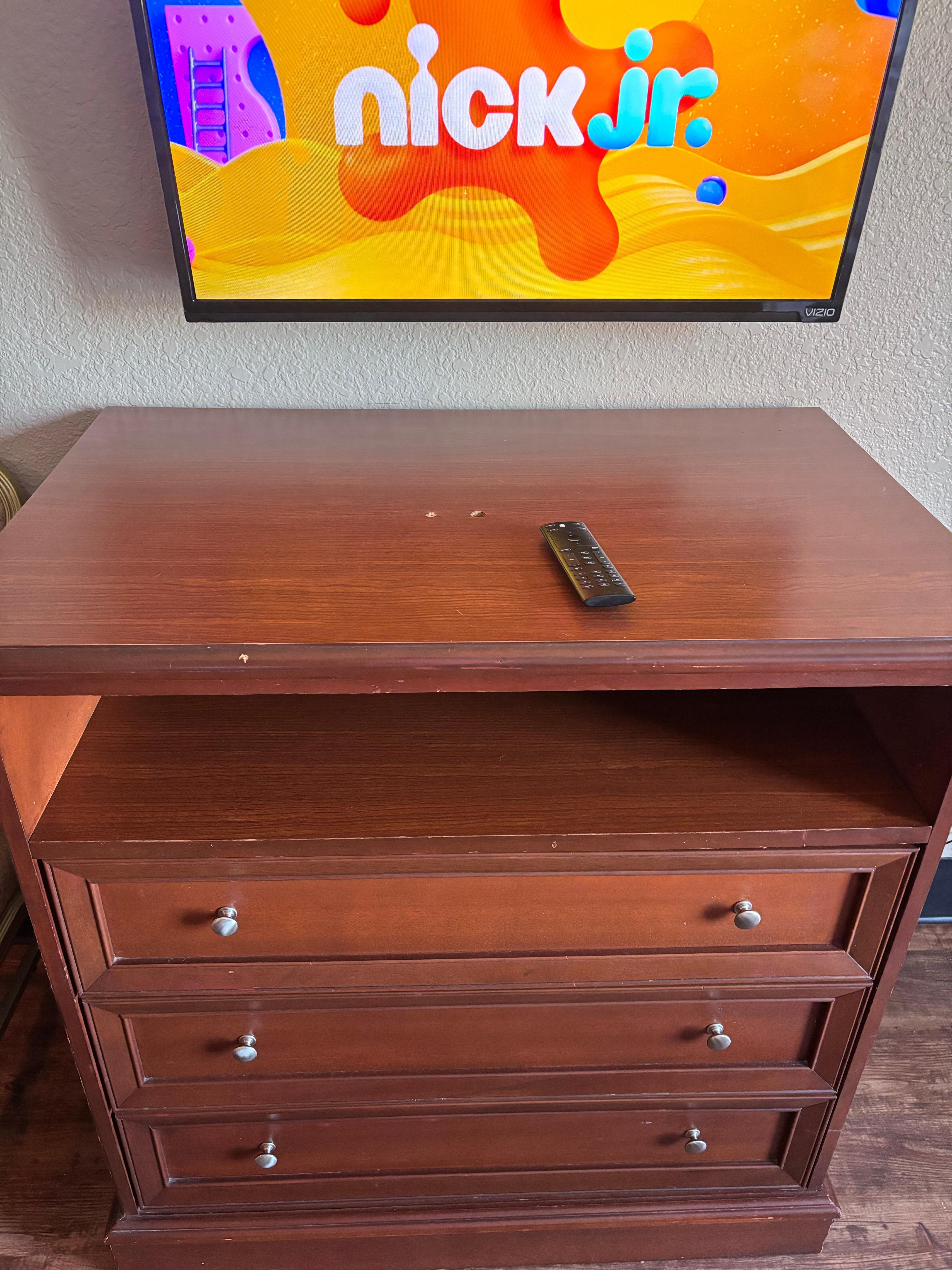 Old and outdated and it was suppose to be an upgraded room 