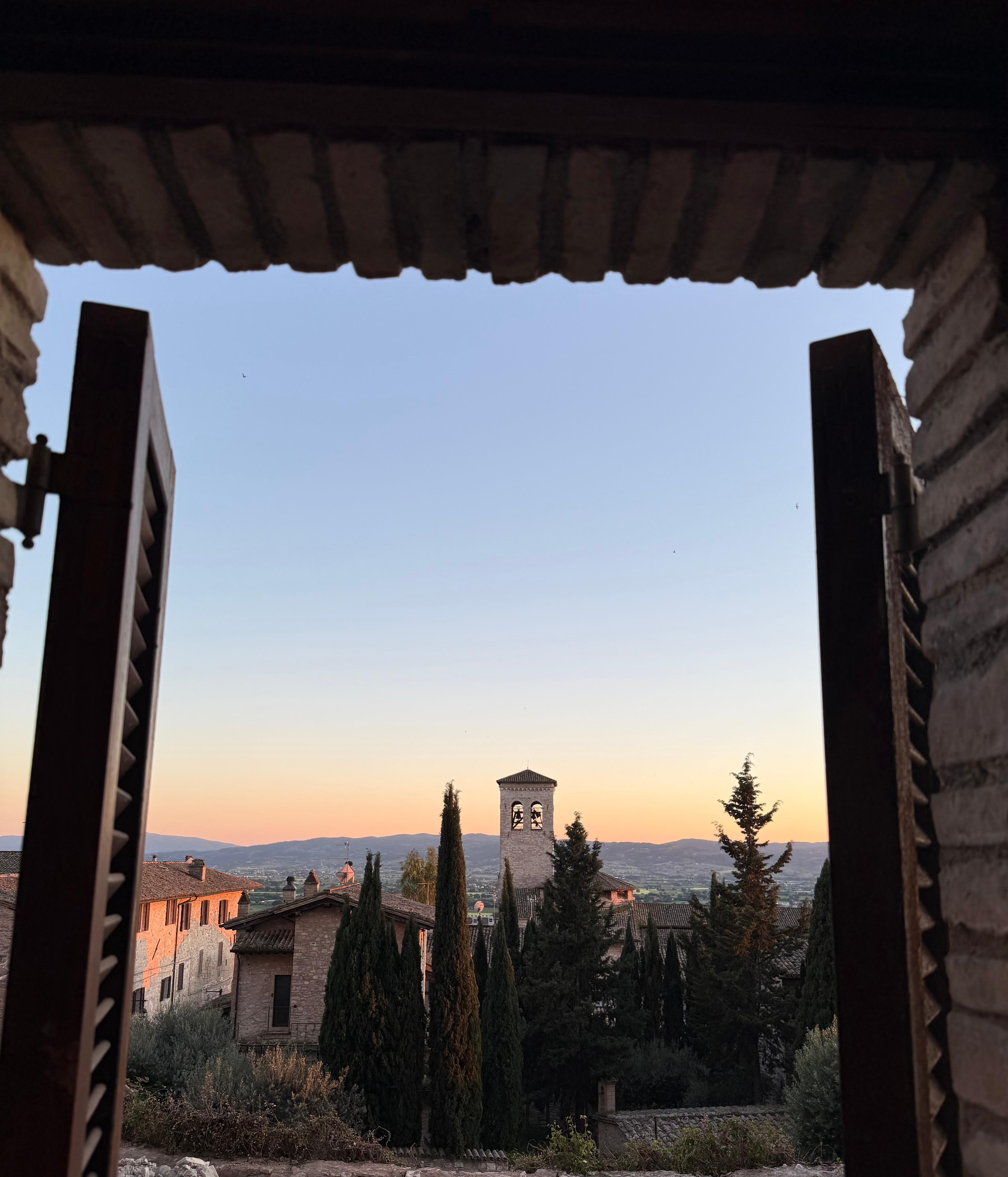 This was the view from my room. It was so beautiful!