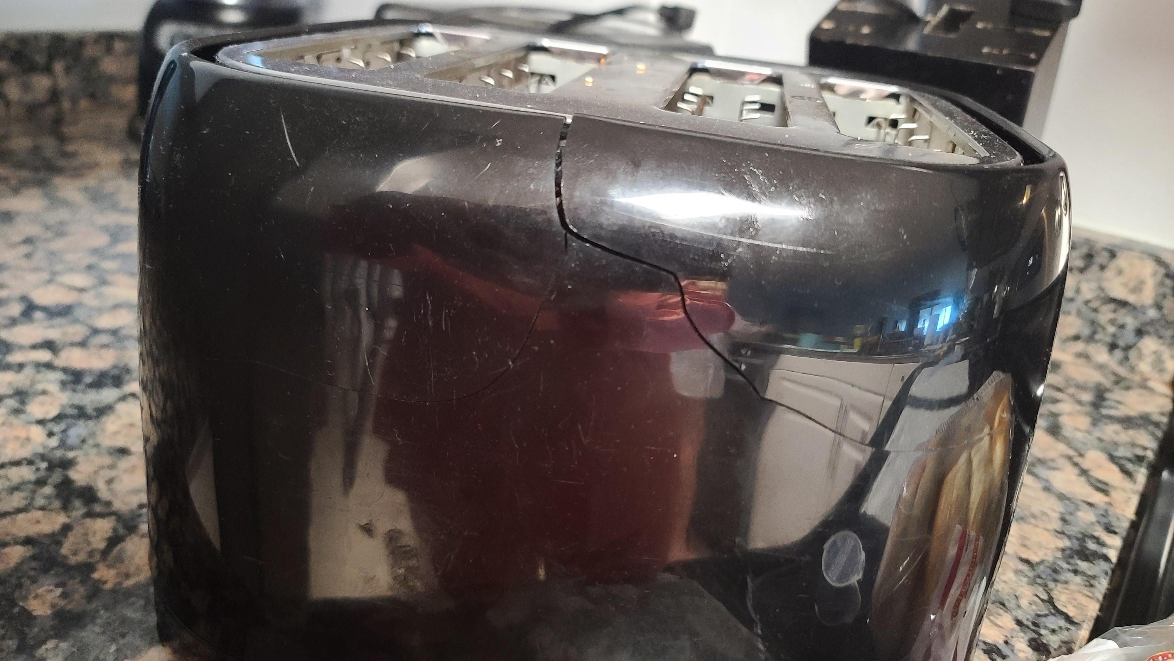 Cracked and broken appliances