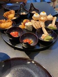 aperitivo de la tarde, gentileza del hotel