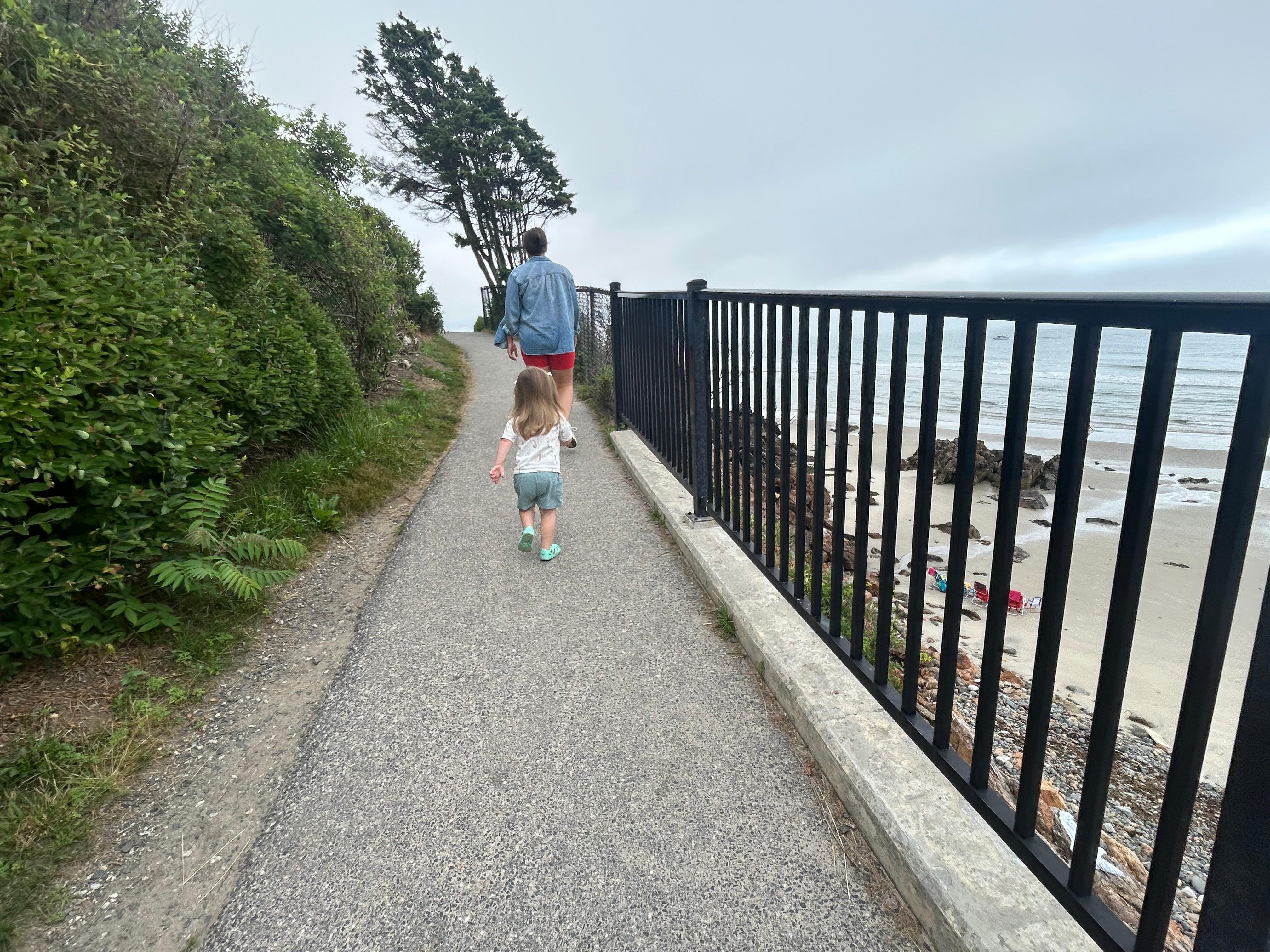 The Marginal Way walk