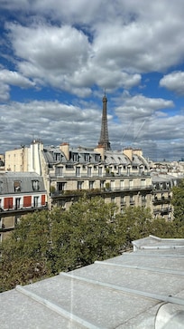 View from the rooftop at Rayz Eiffel