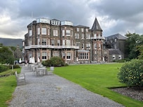 Hotel from garden.