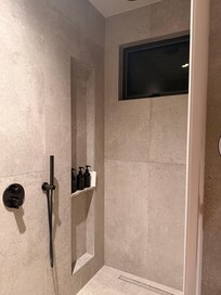 Heated floors in the bathroom!