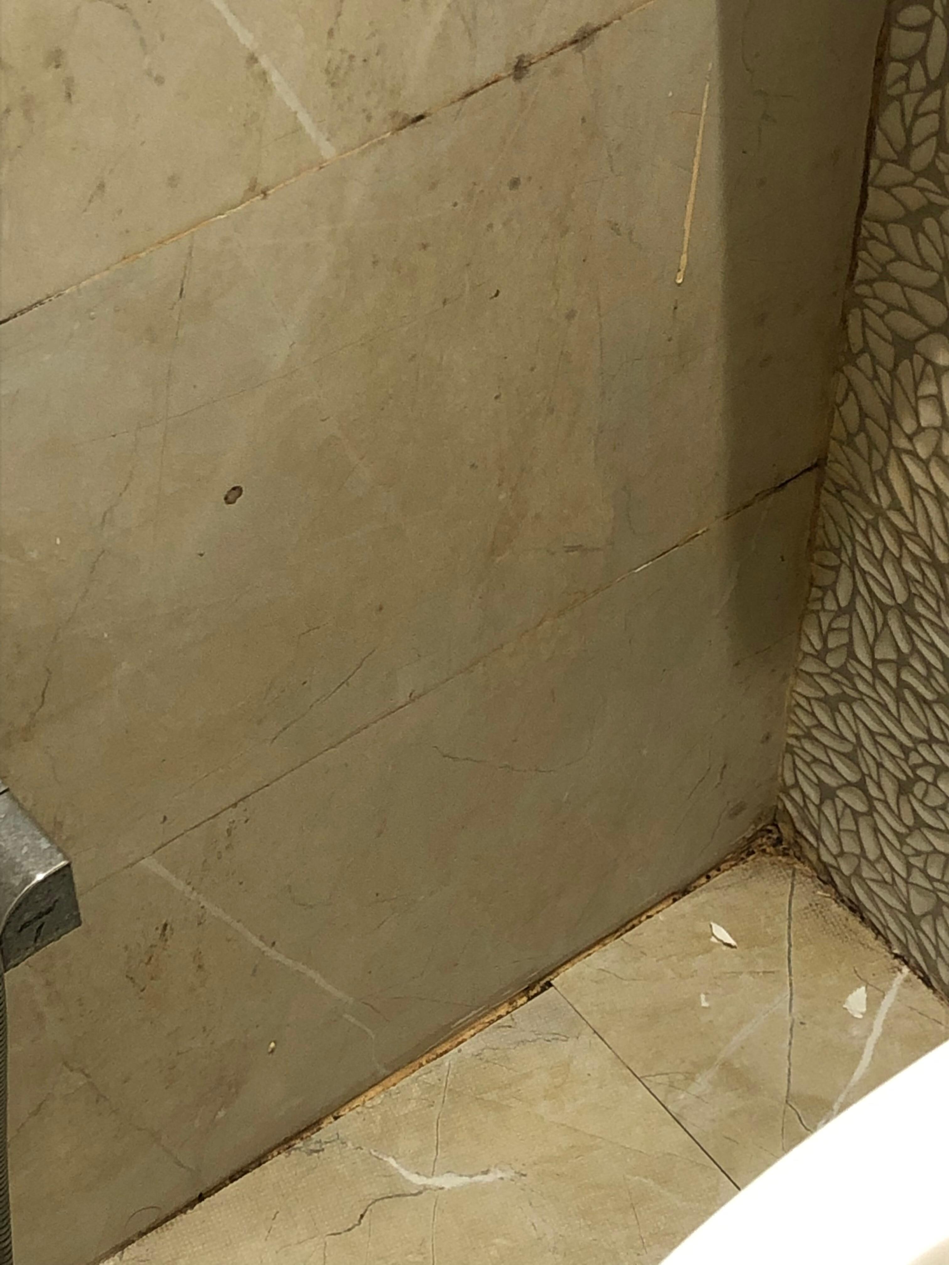 Bathroom corners