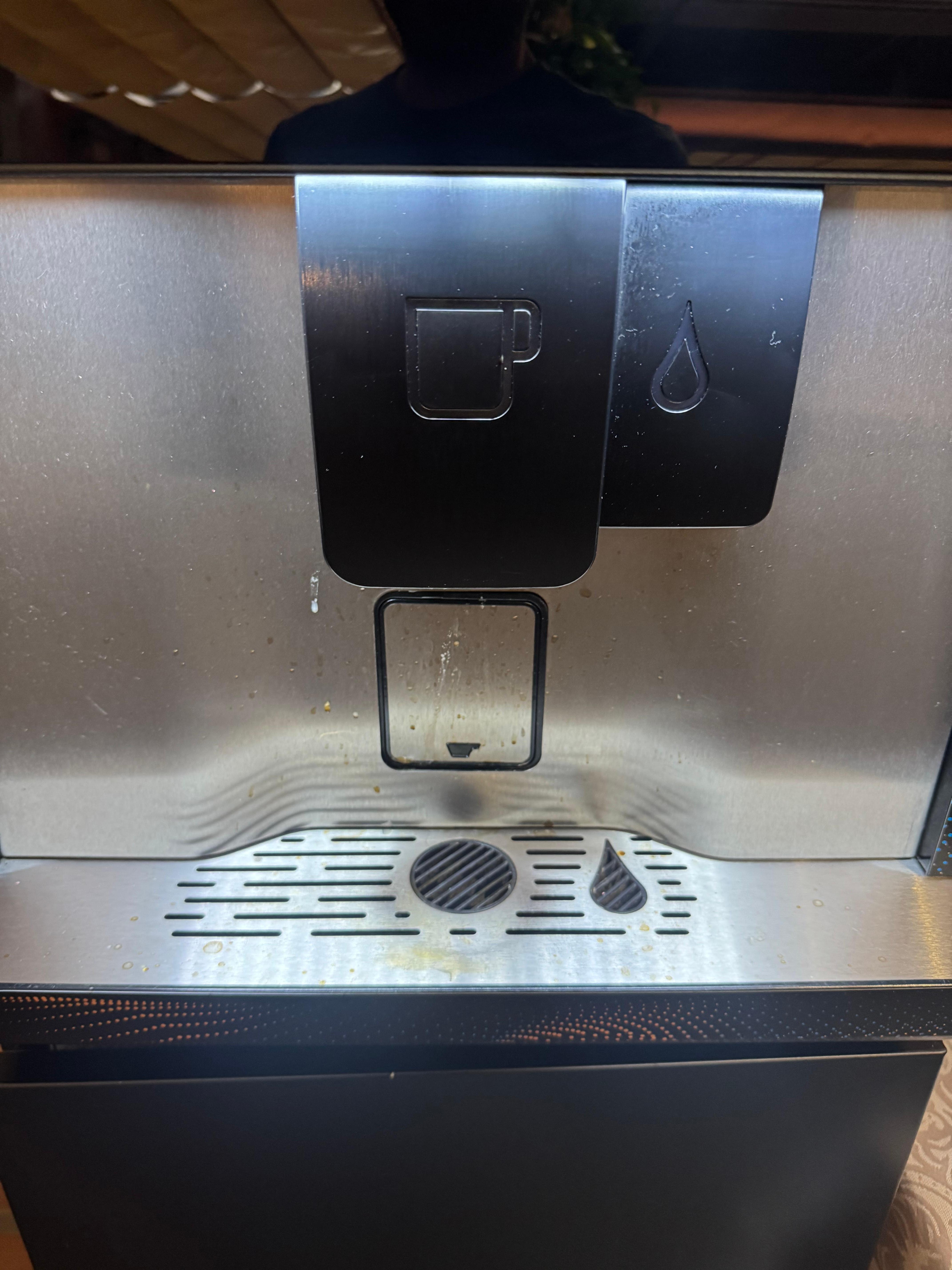 Kaffemaschine am Morgen 