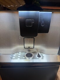 Kaffemaschine am Morgen