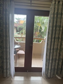 Door to patio