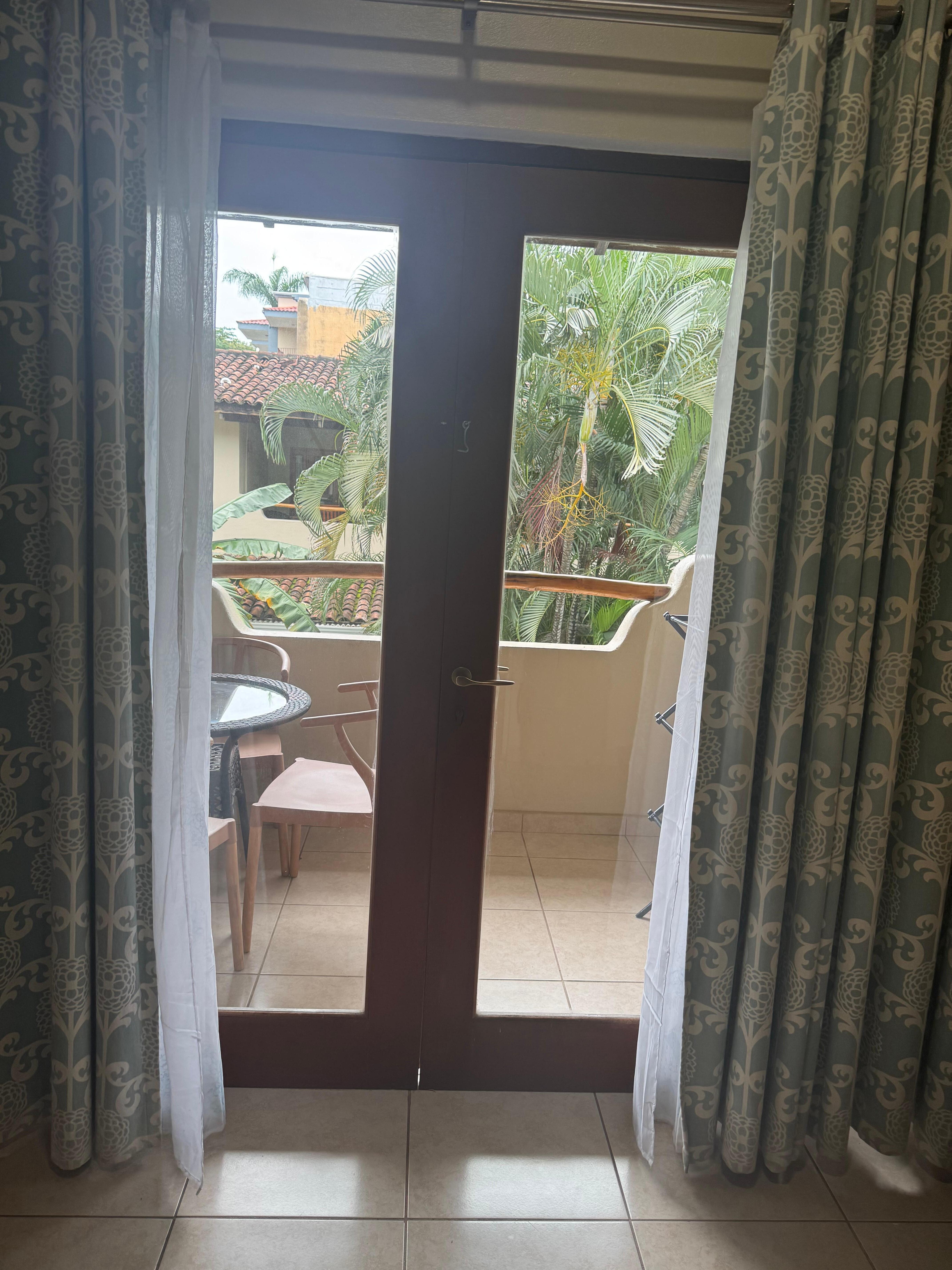Door to patio