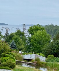 The view from the deck … the harbor