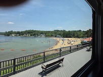 Weirs Beach from the scenic train ride