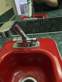 Mildew around sink area