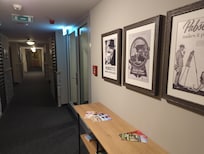 Beer-related hall decoration