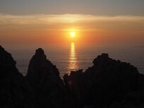 Sonnenuntergang Pointe de Pen-Hir
