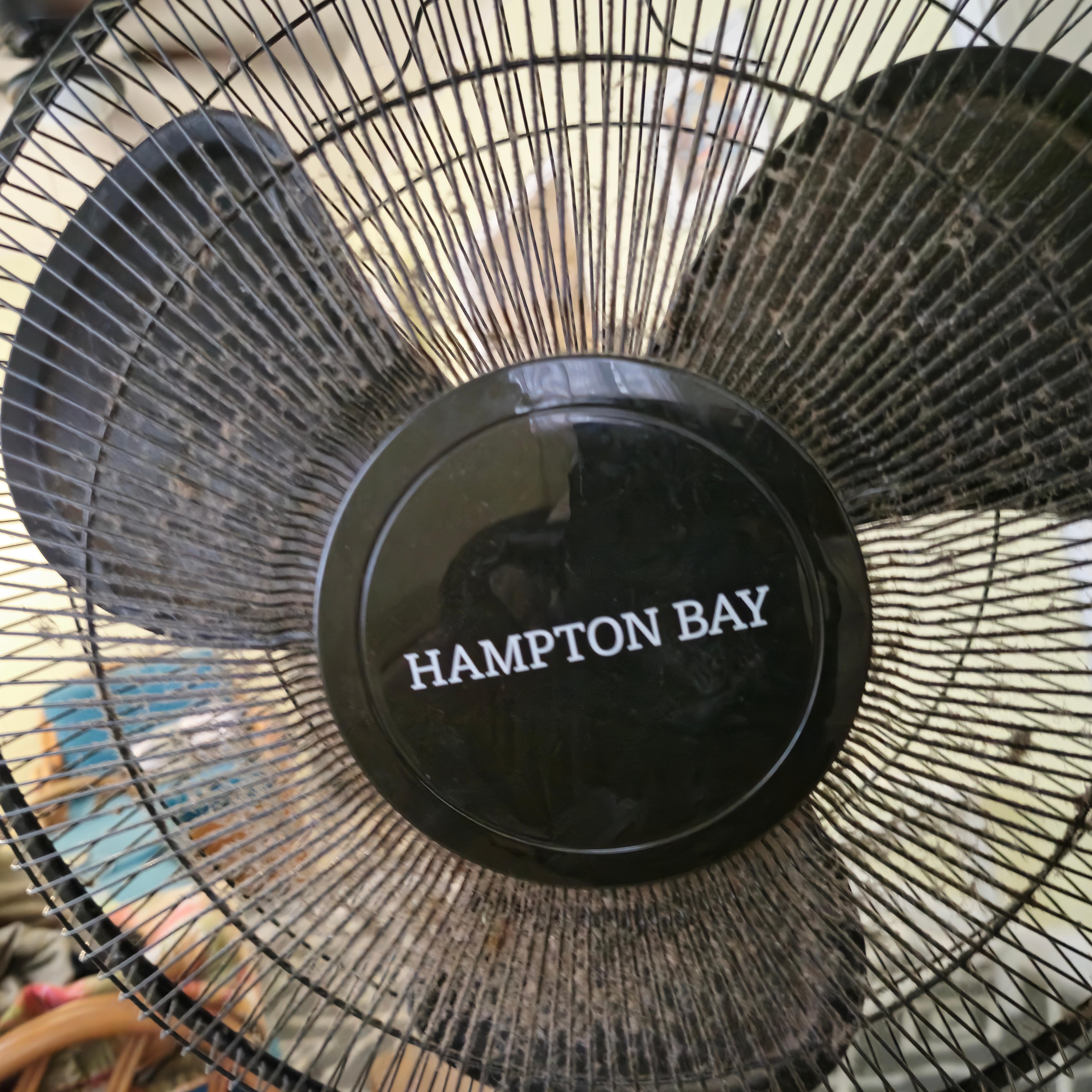 Dirty floor fan.