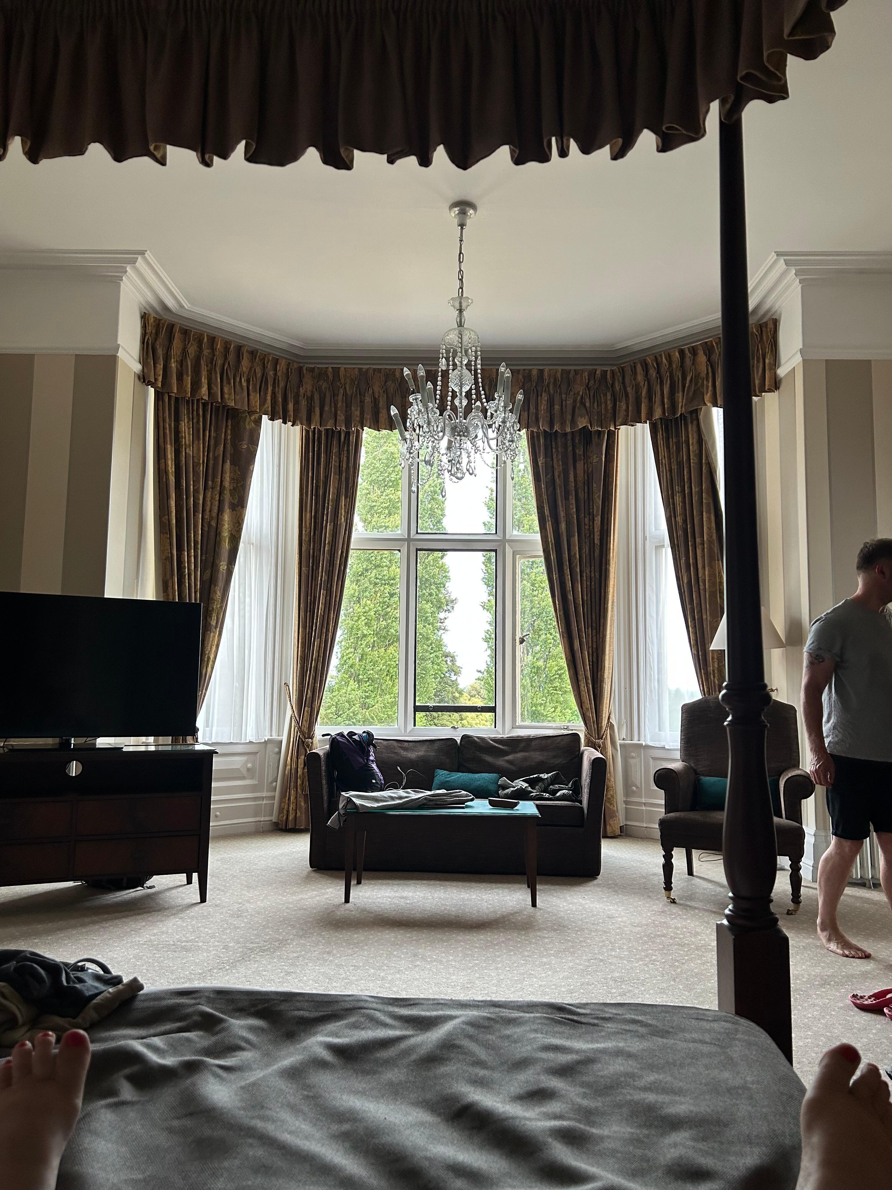 Room 008 - Junior Suite - view from the bed