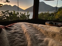 Vue tous les matins du lit.