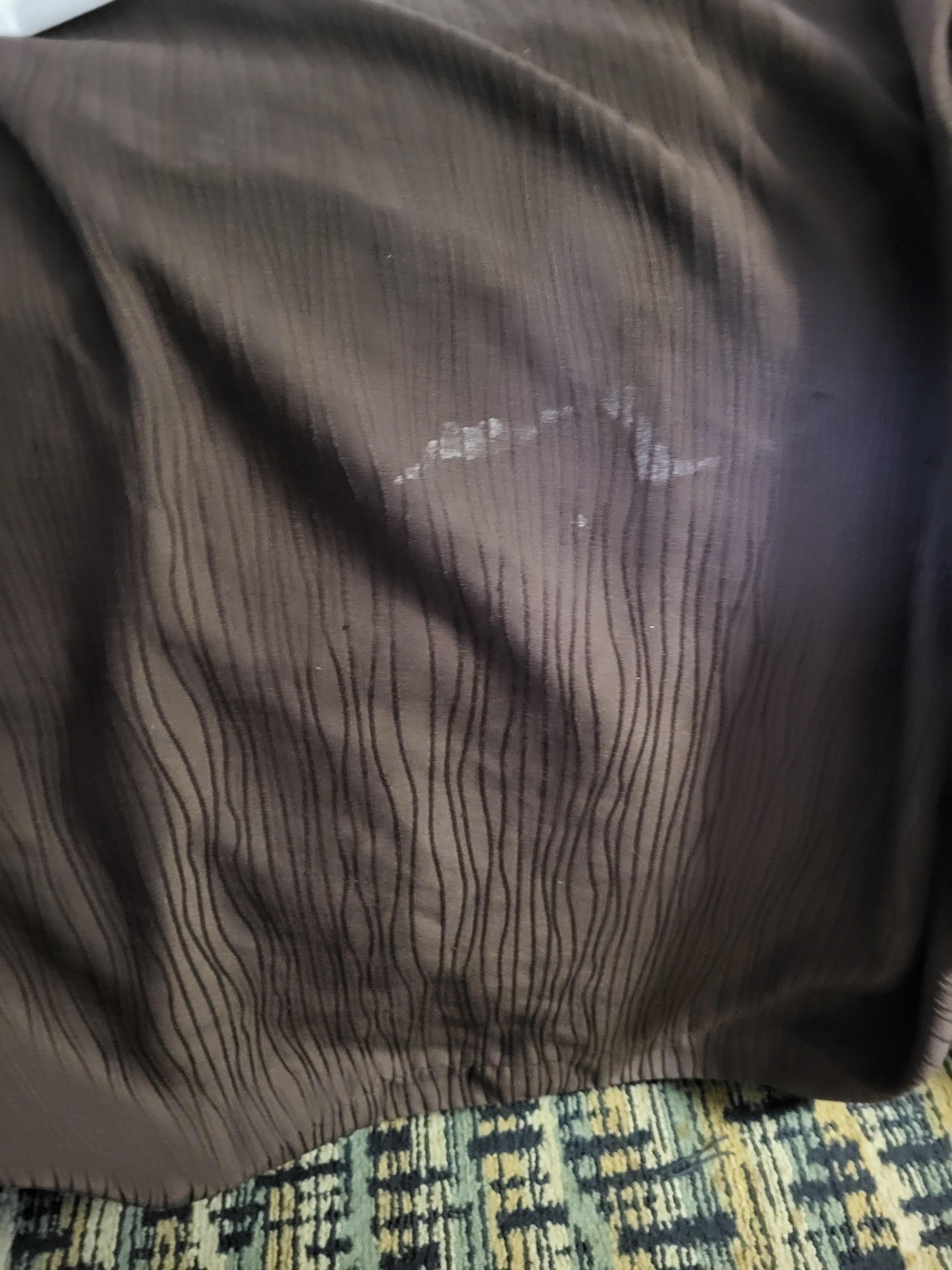 Looks like.... well I don't have to tell u this was on the bed spread