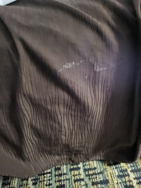 Looks like.... well I don't have to tell u this was on the bed spread