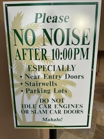 A few rules to abide by...