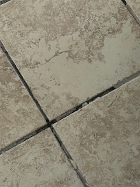 Missing grout