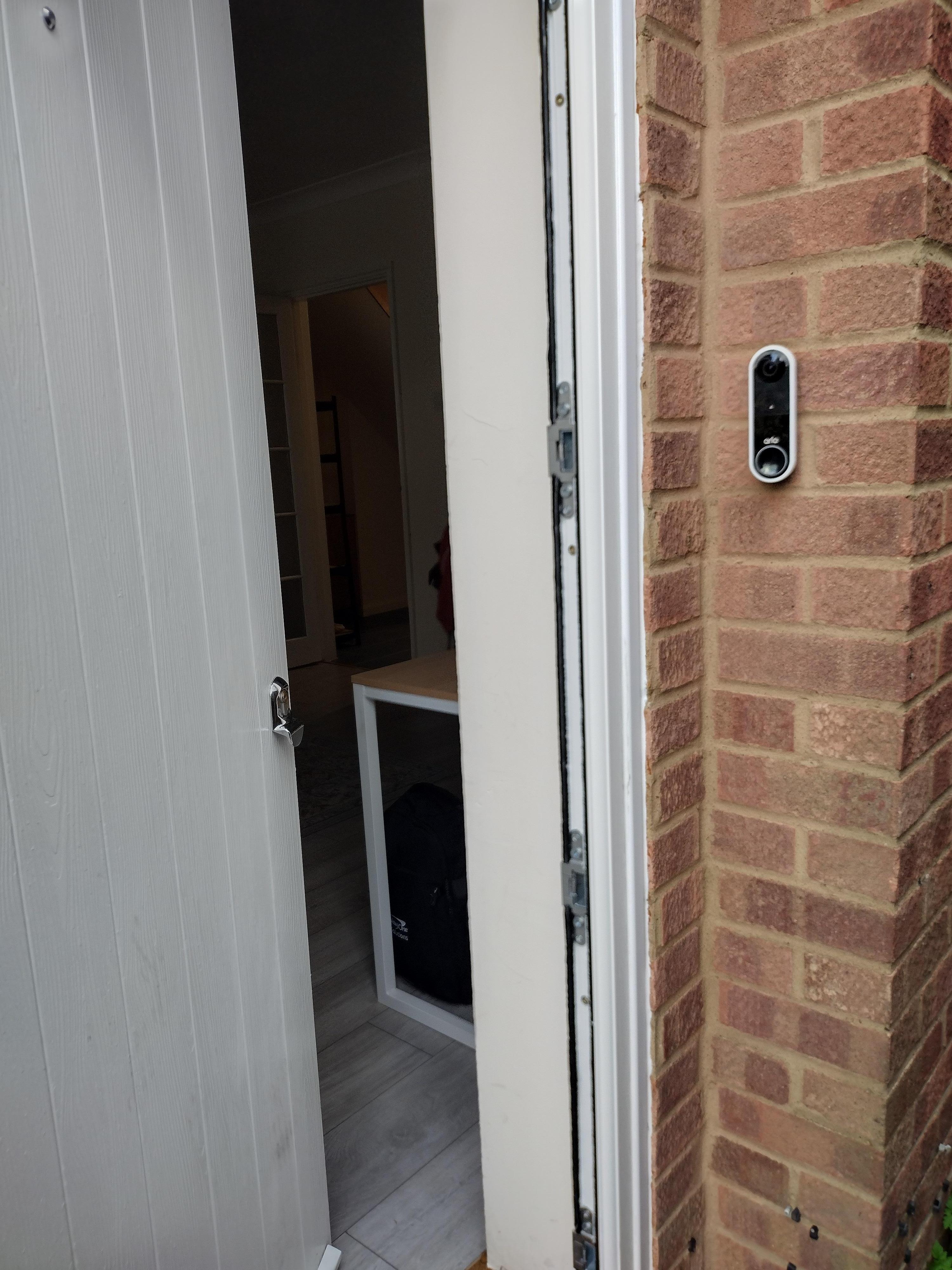 This is the actual entry to the property 