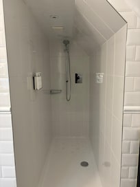 Tiled shower