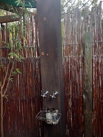 Outside shower