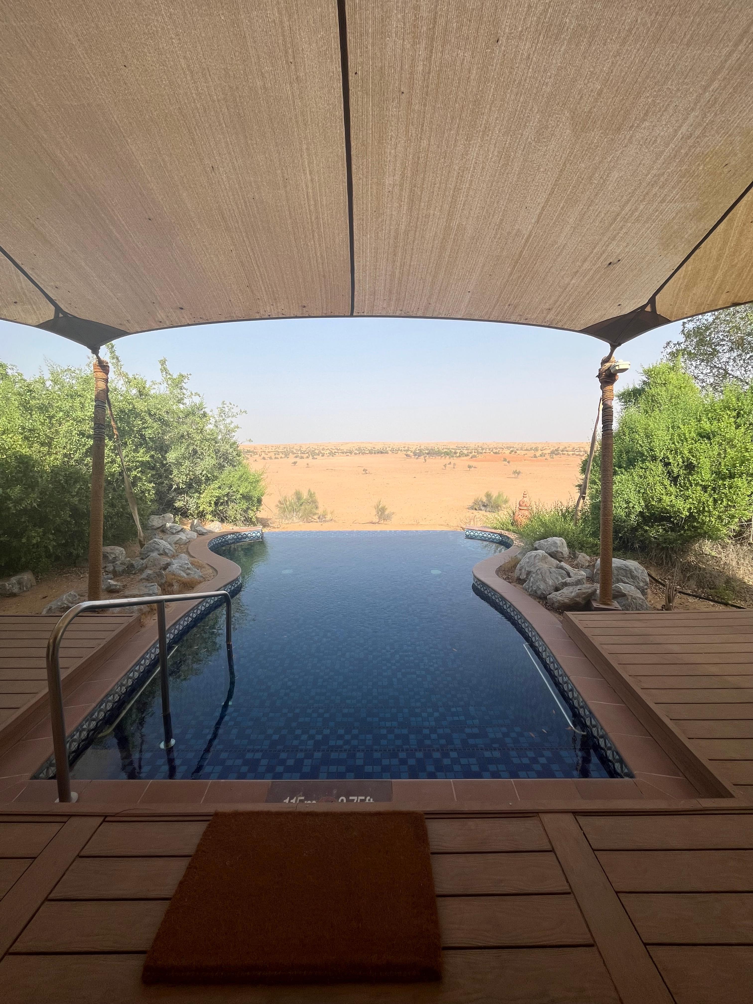 Private pool in our room