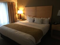 Bedroom with king bed