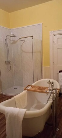 Walk in shower and bath