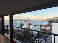 Another great view from the roof terrace .