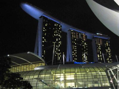 Le Marina Bay Sands de nuit